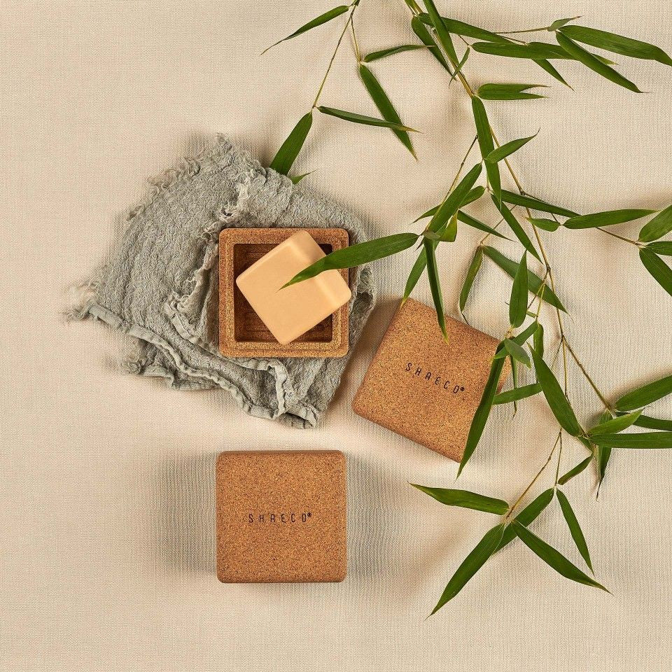 Shaeco Turtle Saboneteira de Cortiça de Viagem - Image 4